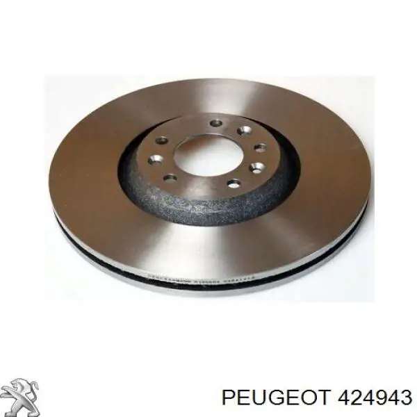 Купити 424943 Peugeot/Citroen Ротор гальмівний