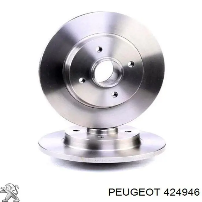 Задні дискові гальма Peugeot/Citroen 424946 ціна, від 50.62 USD
