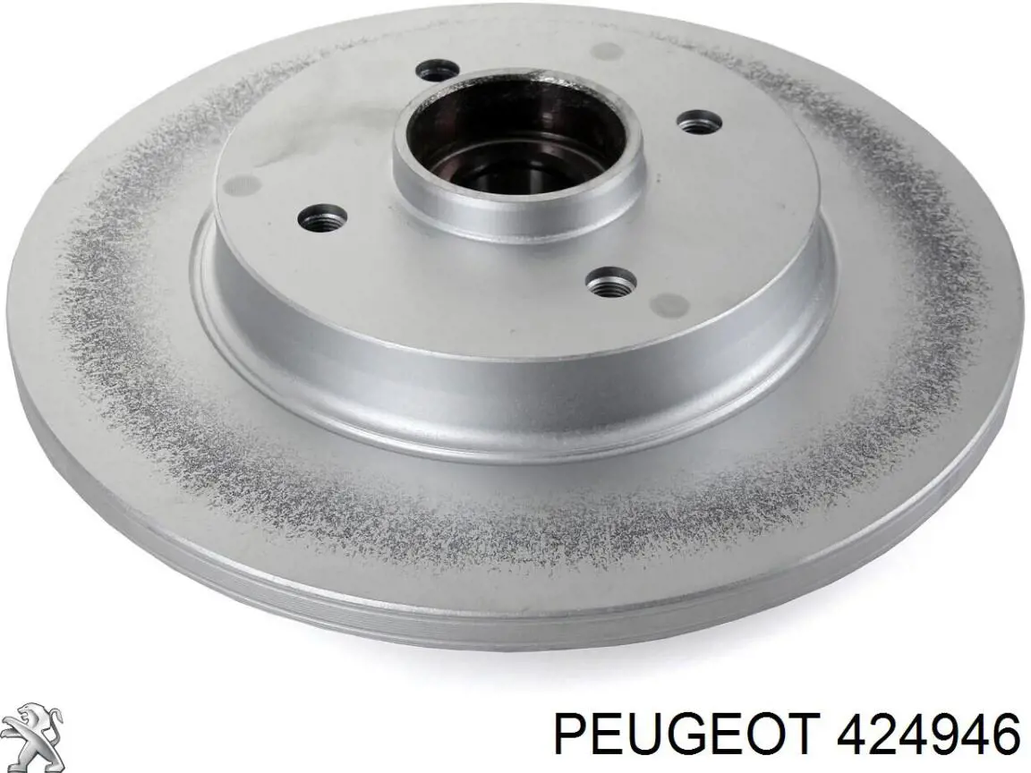 Купити 424946 Peugeot/Citroen Диск заднього гальма