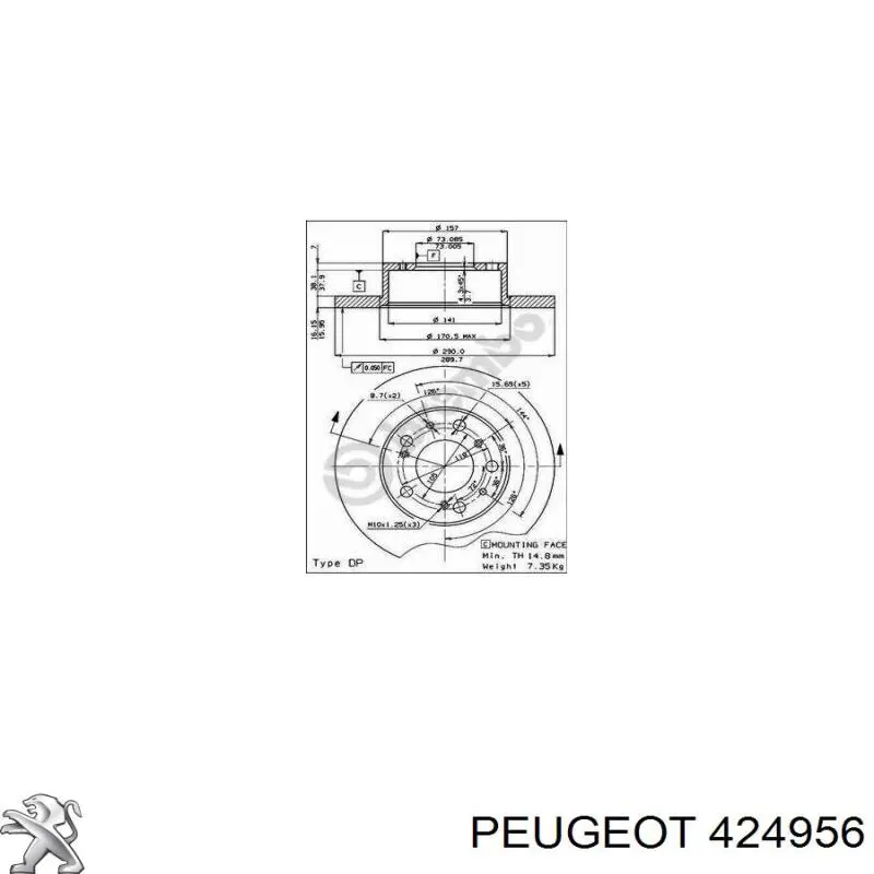  424956 Peugeot/Citroen