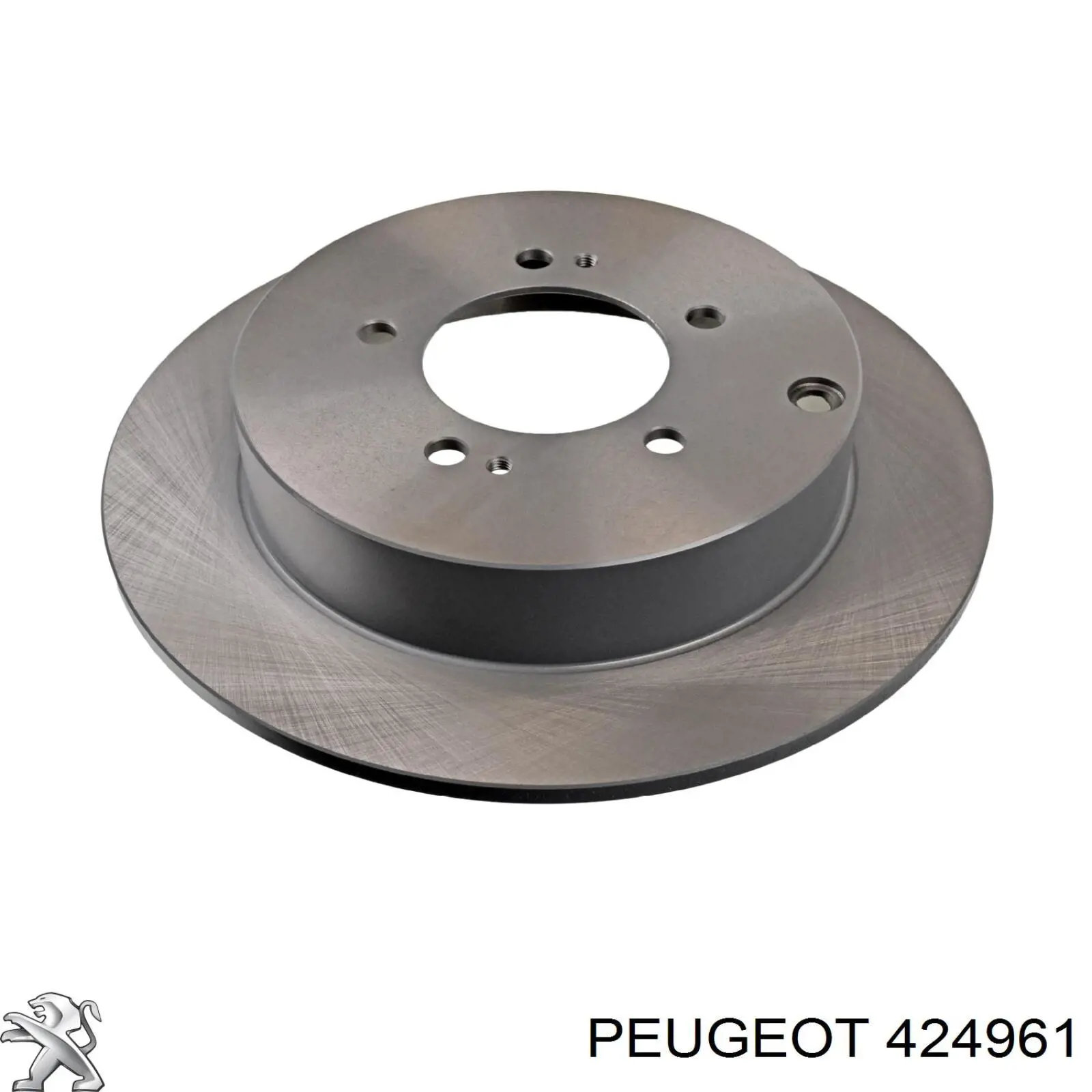 424961 Peugeot/Citroen диск гальмівний задній