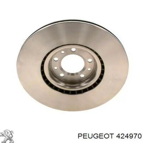 Купити 424970 Peugeot/Citroen Ротор гальмівний