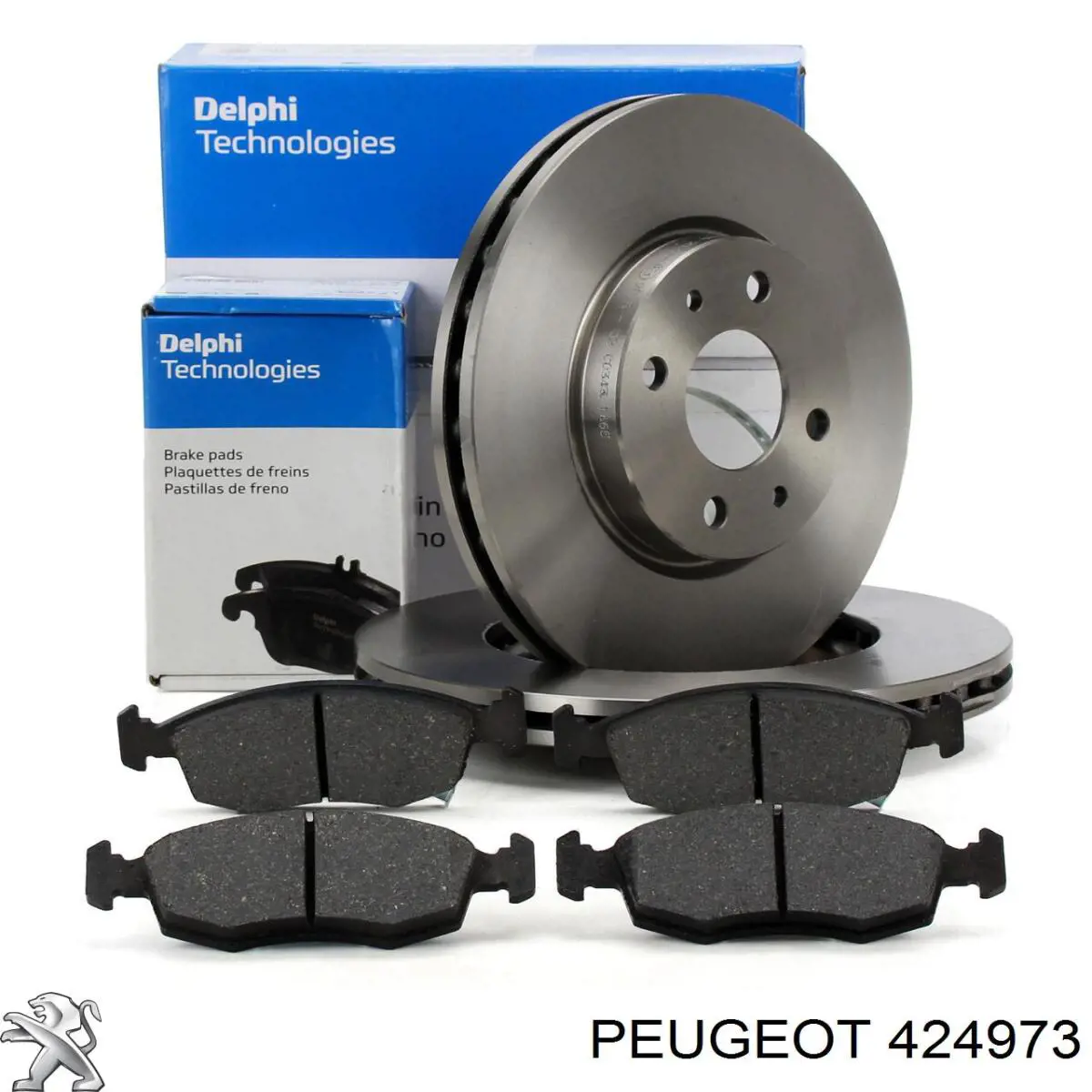 Купити 424973 Peugeot/Citroen Ротор гальмівний