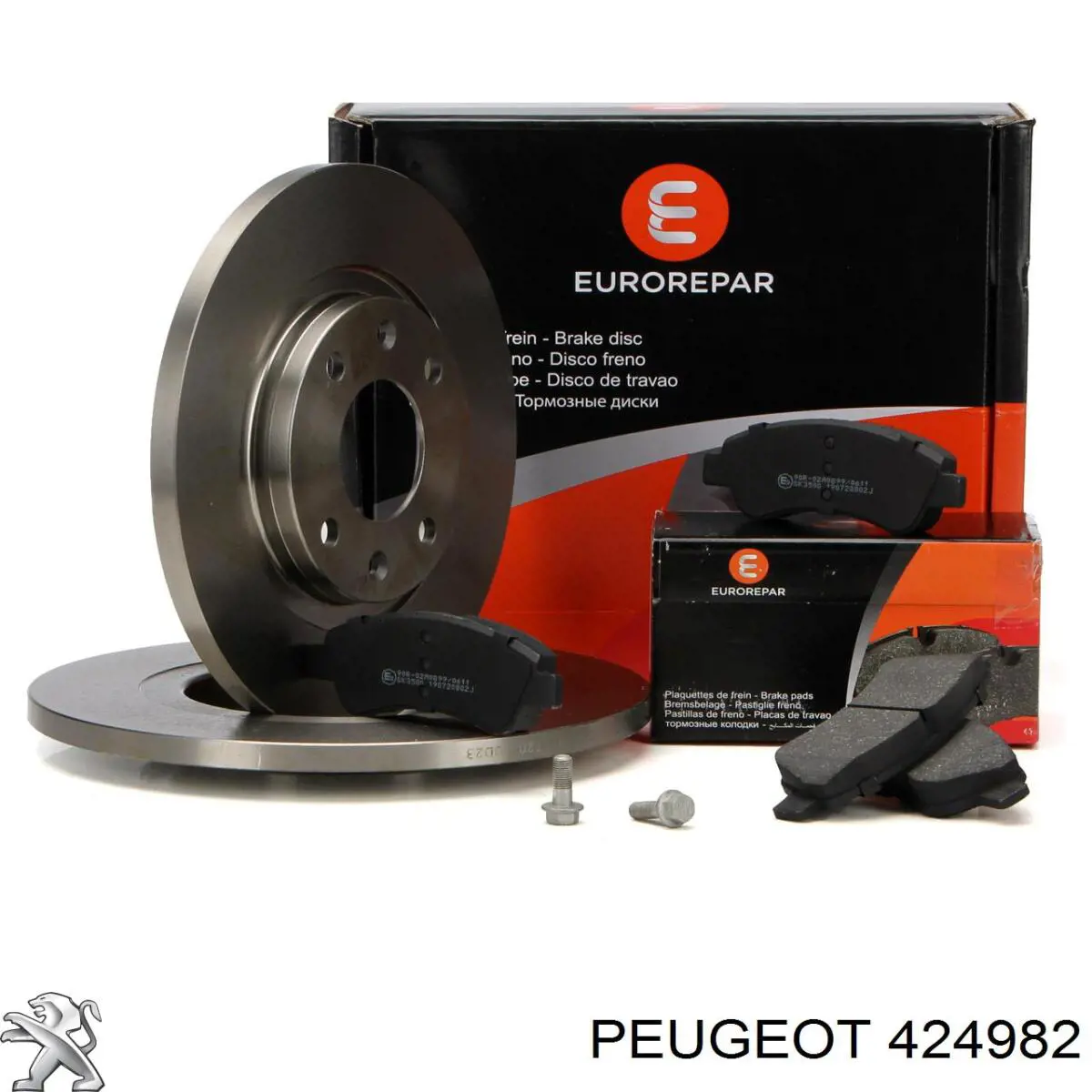 Купити 424982 Peugeot/Citroen Ротор гальмівний
