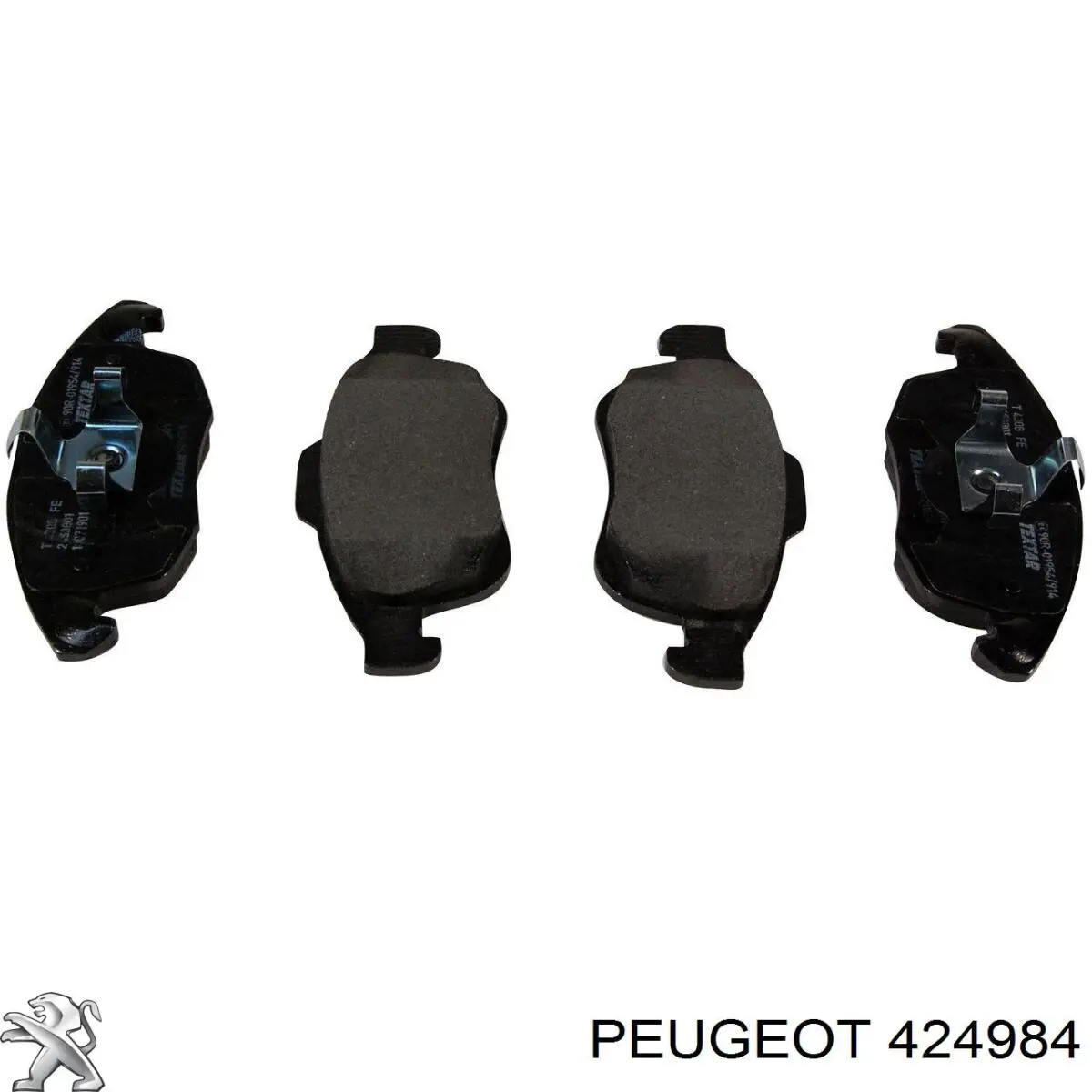 Диск переднього гальма Peugeot/Citroen 424984 ціна, від 37.42 USD