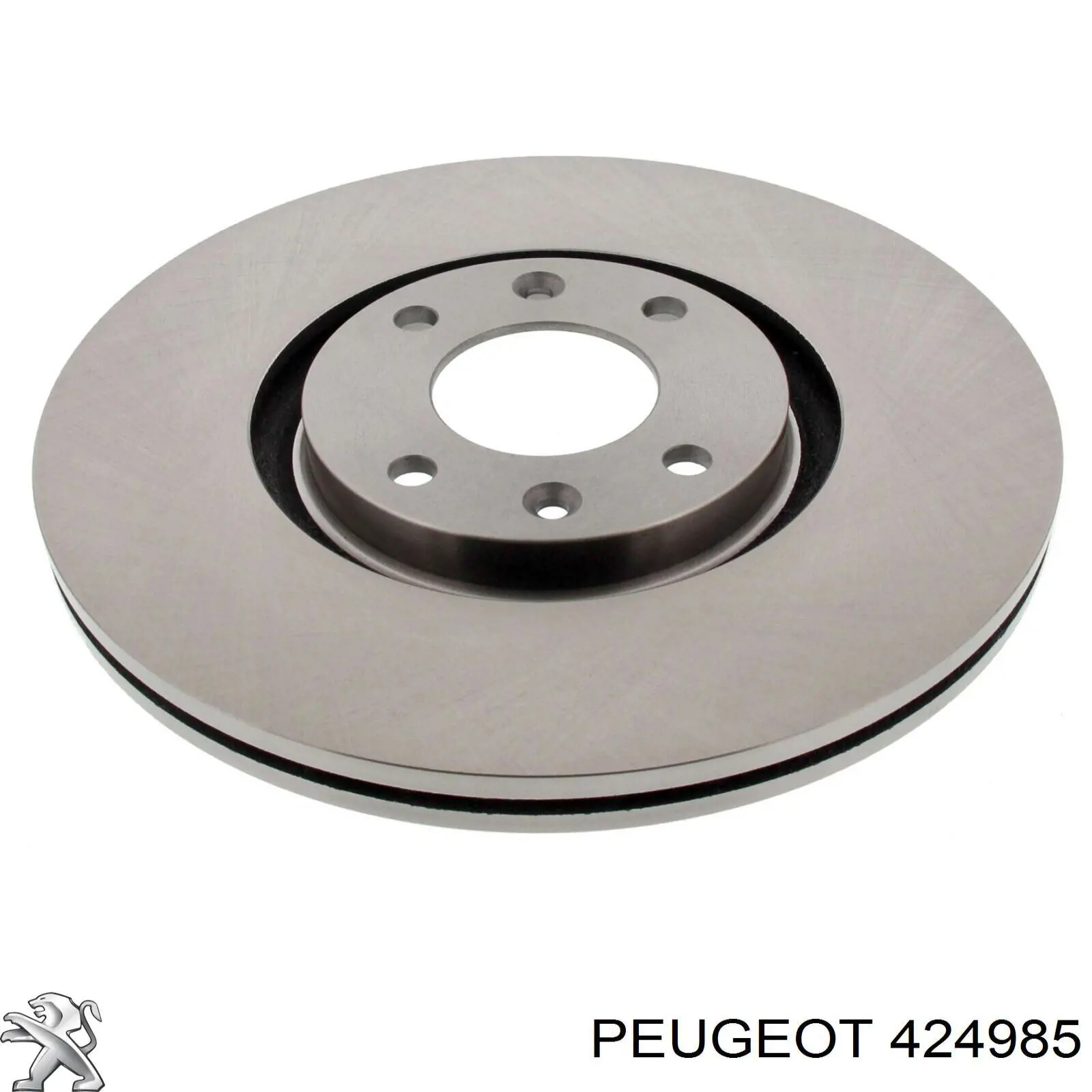 424985 Peugeot/Citroen диск гальмівний передній