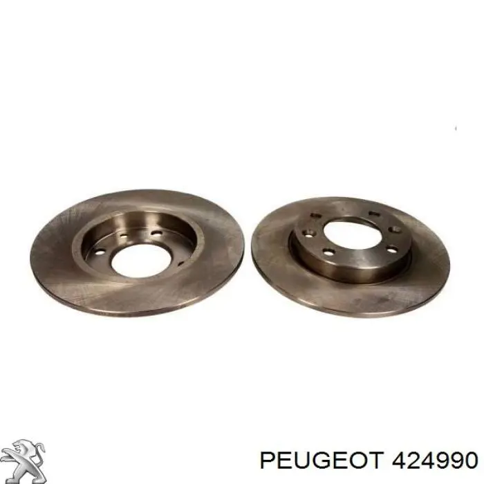 Задні дискові гальма Peugeot/Citroen 424990 ціна, від 20.45 USD