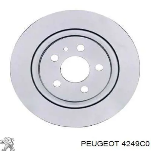 4249C0 Peugeot/Citroen Дискові гальма