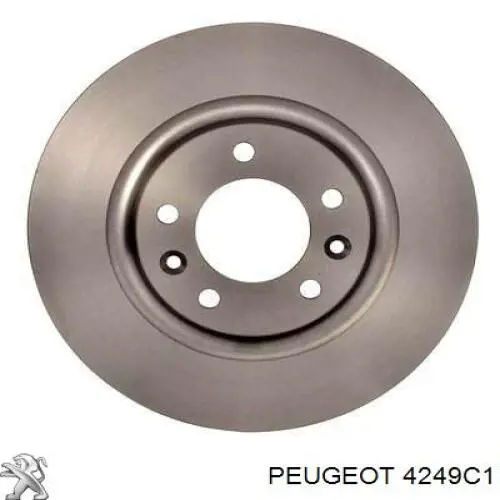 4249C1 Peugeot/Citroen Дискові гальма