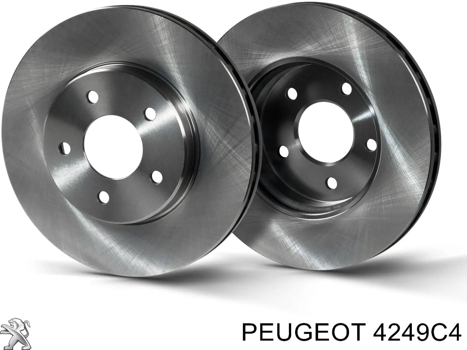 4249C4 Peugeot/Citroen диск гальмівний передній