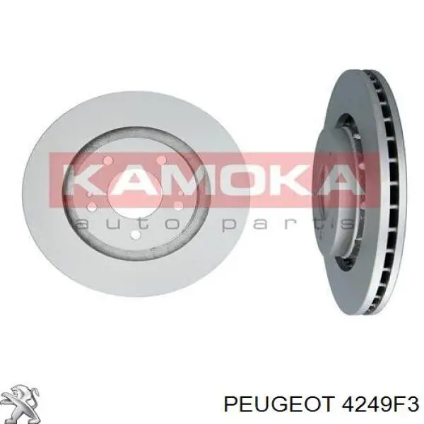 Купити 4249F3 Peugeot/Citroen Ротор гальмівний
