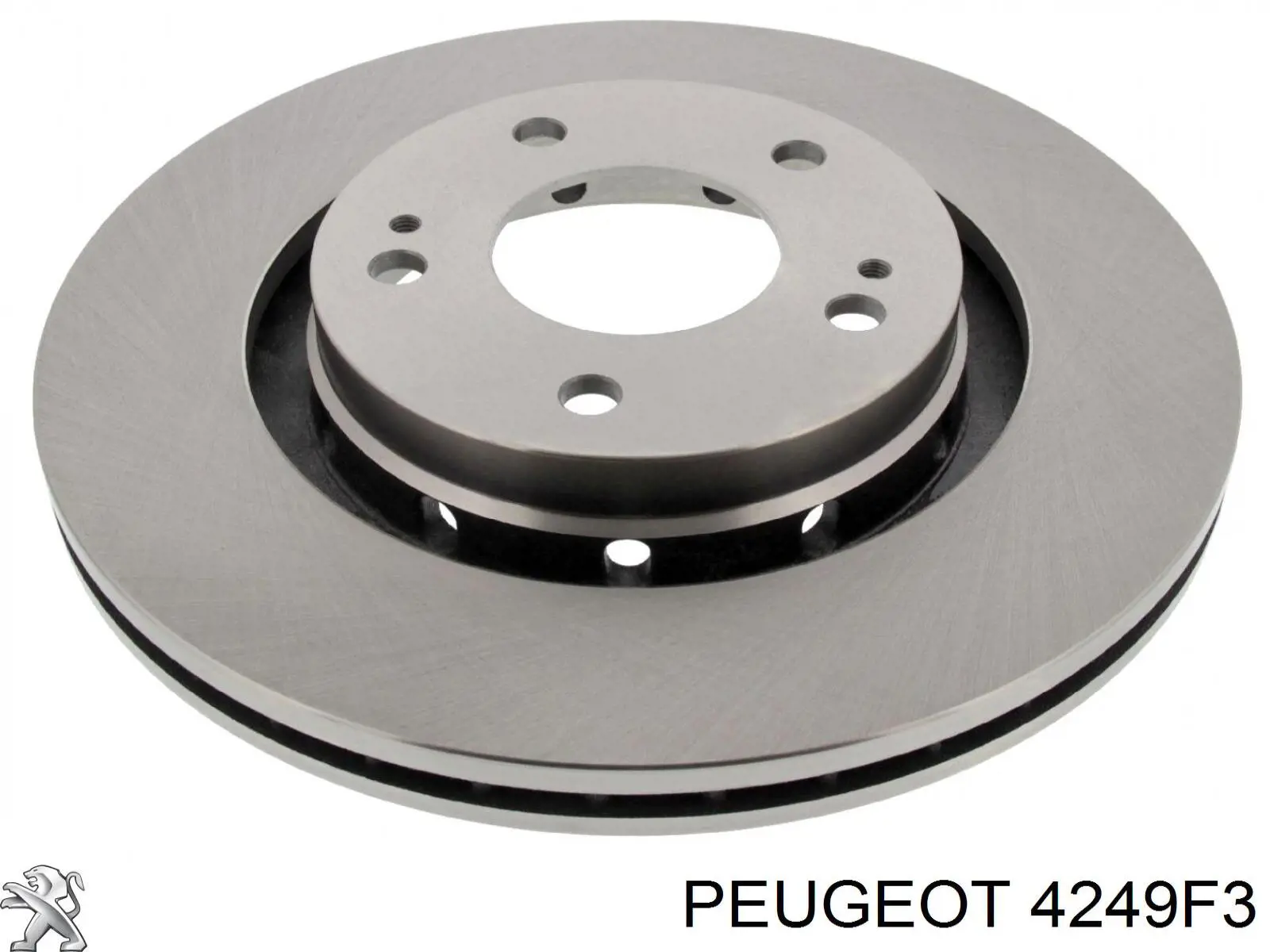 Гальмівні диски передні 4249F3 Peugeot/Citroen