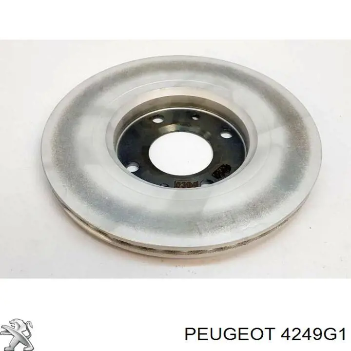Гальмівні диски передні 4249G1 Peugeot/Citroen
