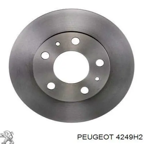 4249H2 Peugeot/Citroen диск гальмівний передній