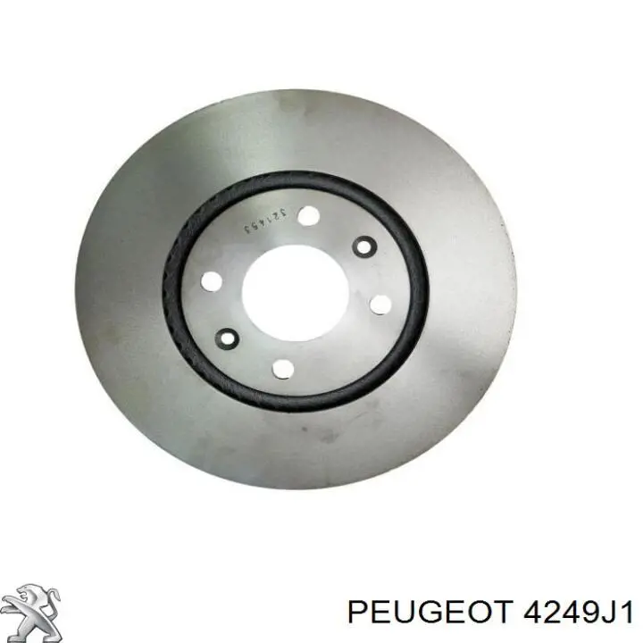 4249J1 Peugeot/Citroen диск гальмівний передній