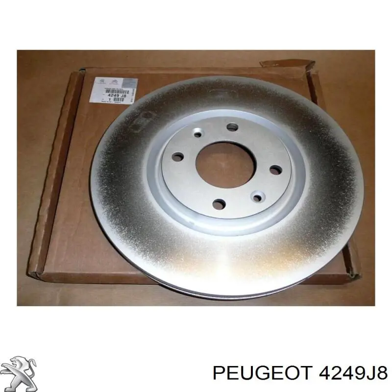 Диск гальмівний передній Peugeot/Citroen 4249J8