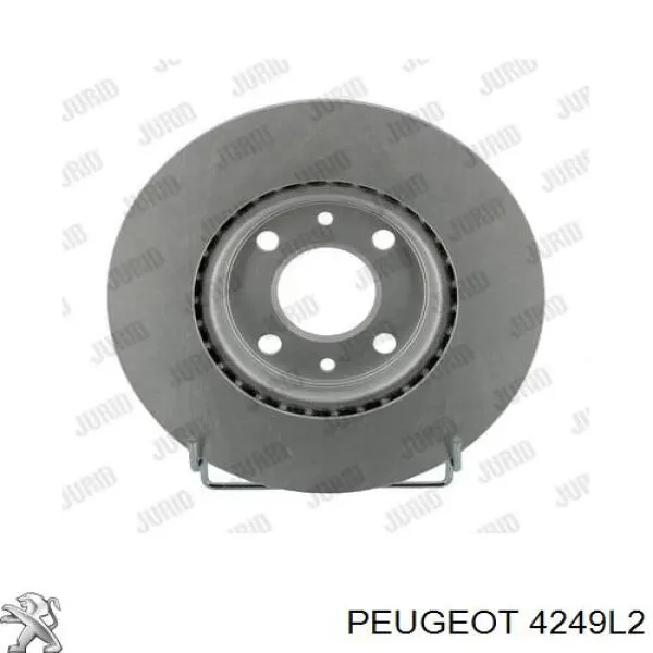 4249L2 Peugeot/Citroen диск гальмівний передній