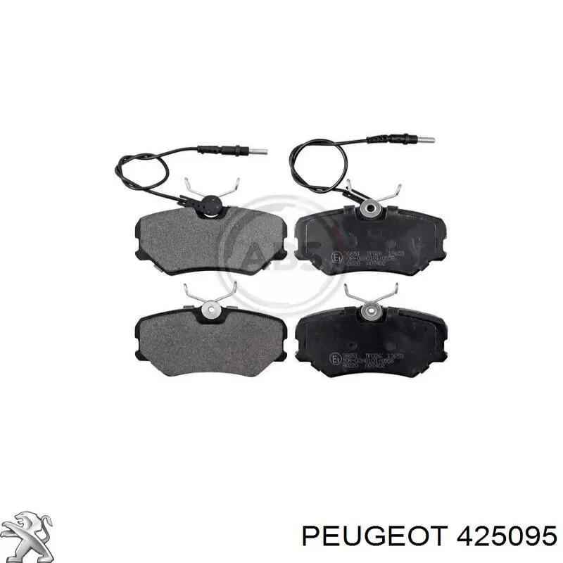 425095 Peugeot/Citroen Передні гальмівні колодки