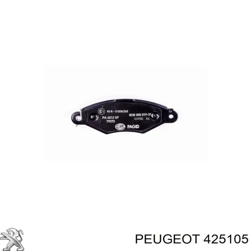 Гальмівні колодки Peugeot/Citroen 425105 ціна, від 18.10 USD
