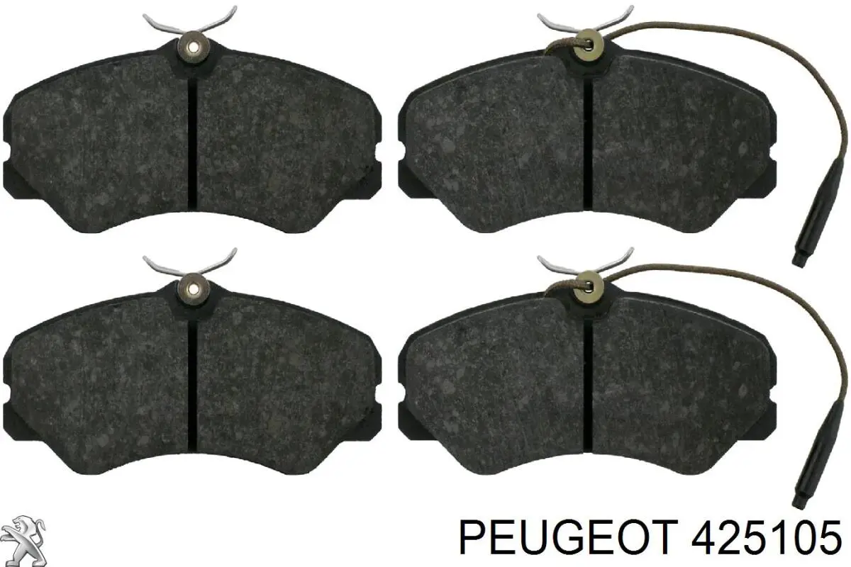 Купити 425105 Peugeot/Citroen Колодки гальмівні передні, дискові