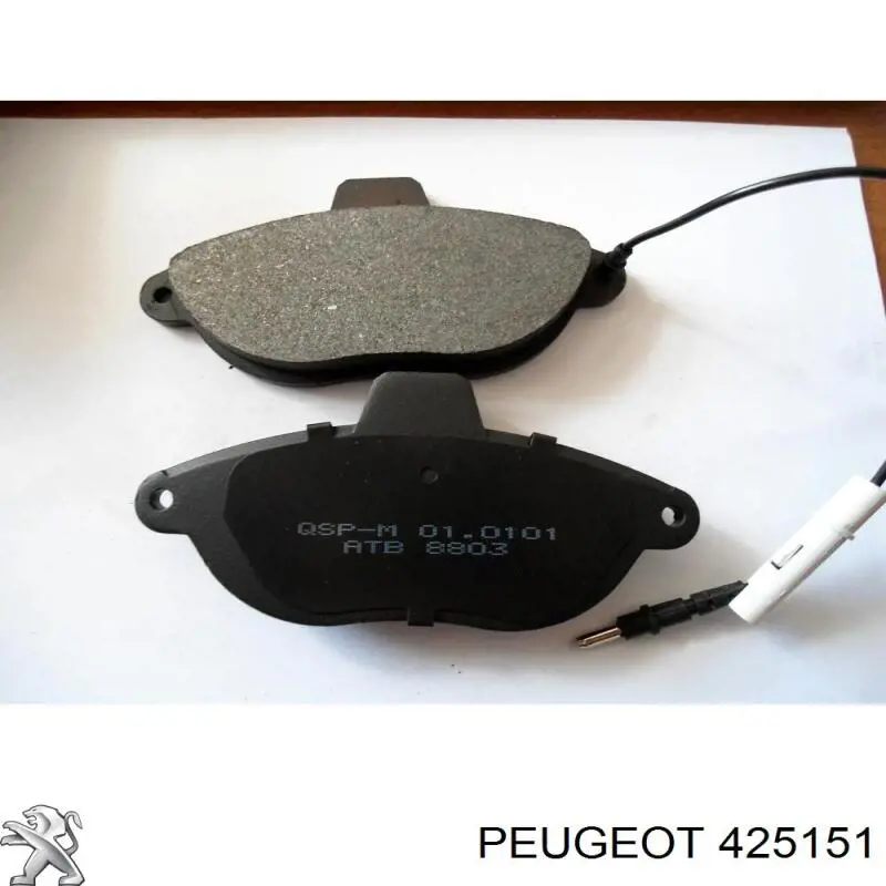 Купити 425151 Peugeot/Citroen Колодки гальмівні передні, дискові