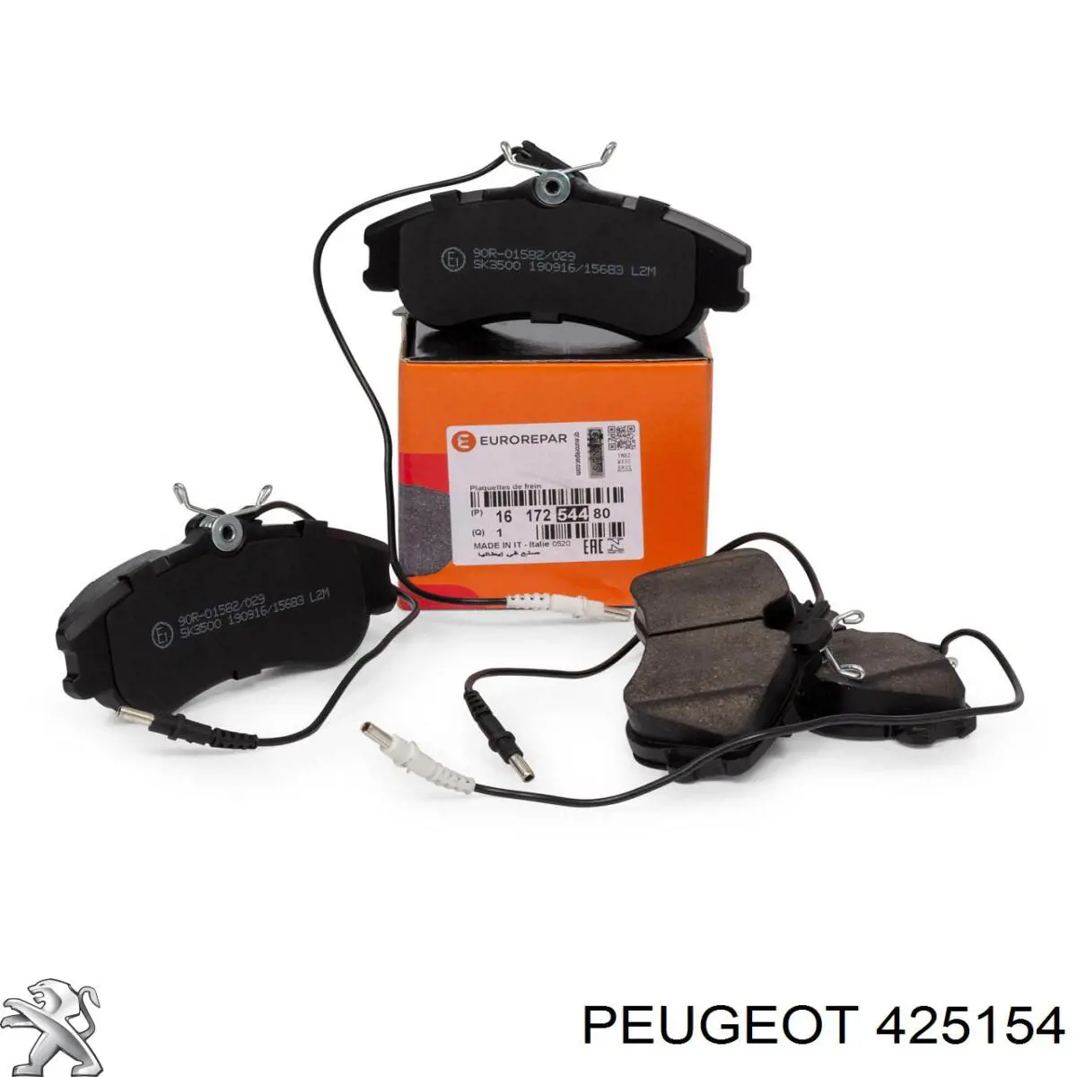 Гальмівні колодки Peugeot/Citroen 425154 ціна, від 18.90 USD