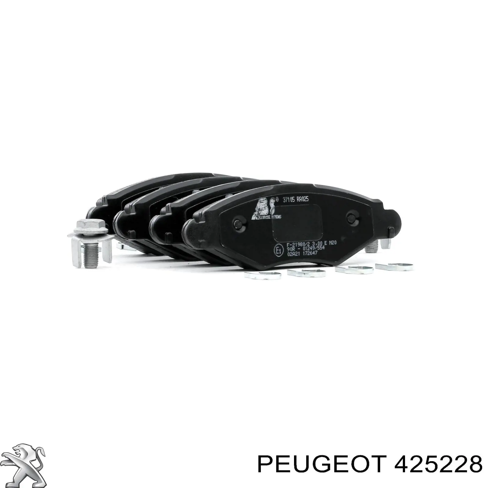 Передні тормозні колодки 425228 Peugeot/Citroen