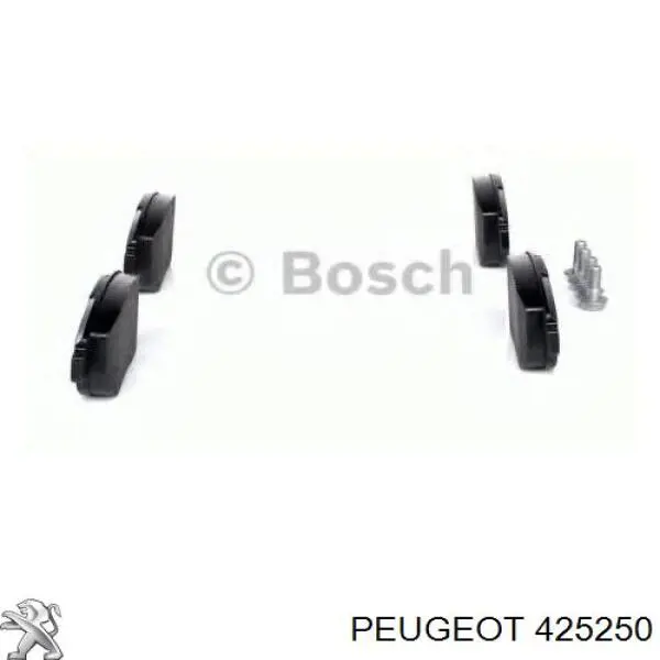 Гальмівні колодки Peugeot/Citroen 425250 ціна, від 20.86 USD