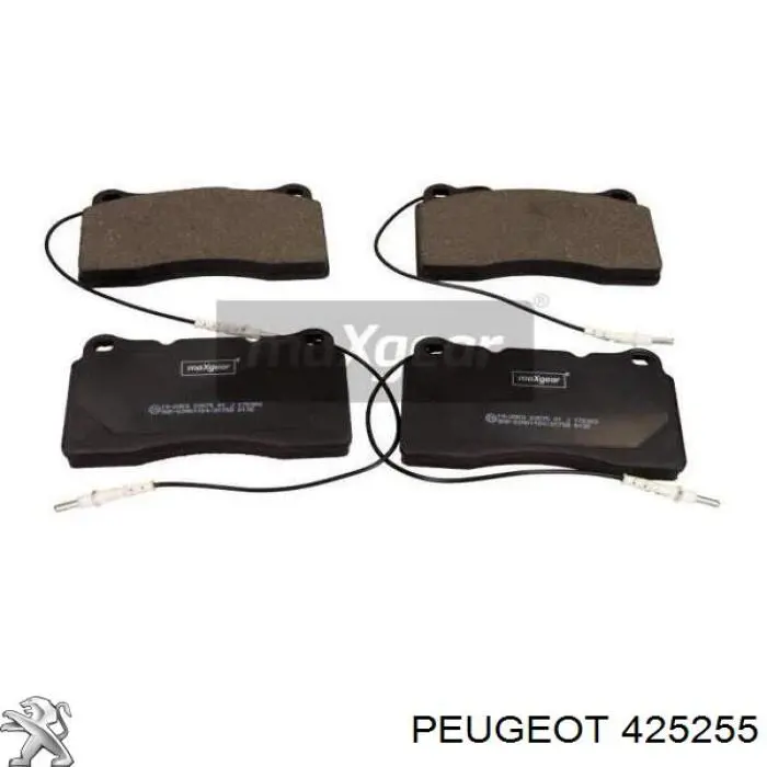 Гальмівні колодки Peugeot/Citroen 425255 ціна, від 35.48 USD