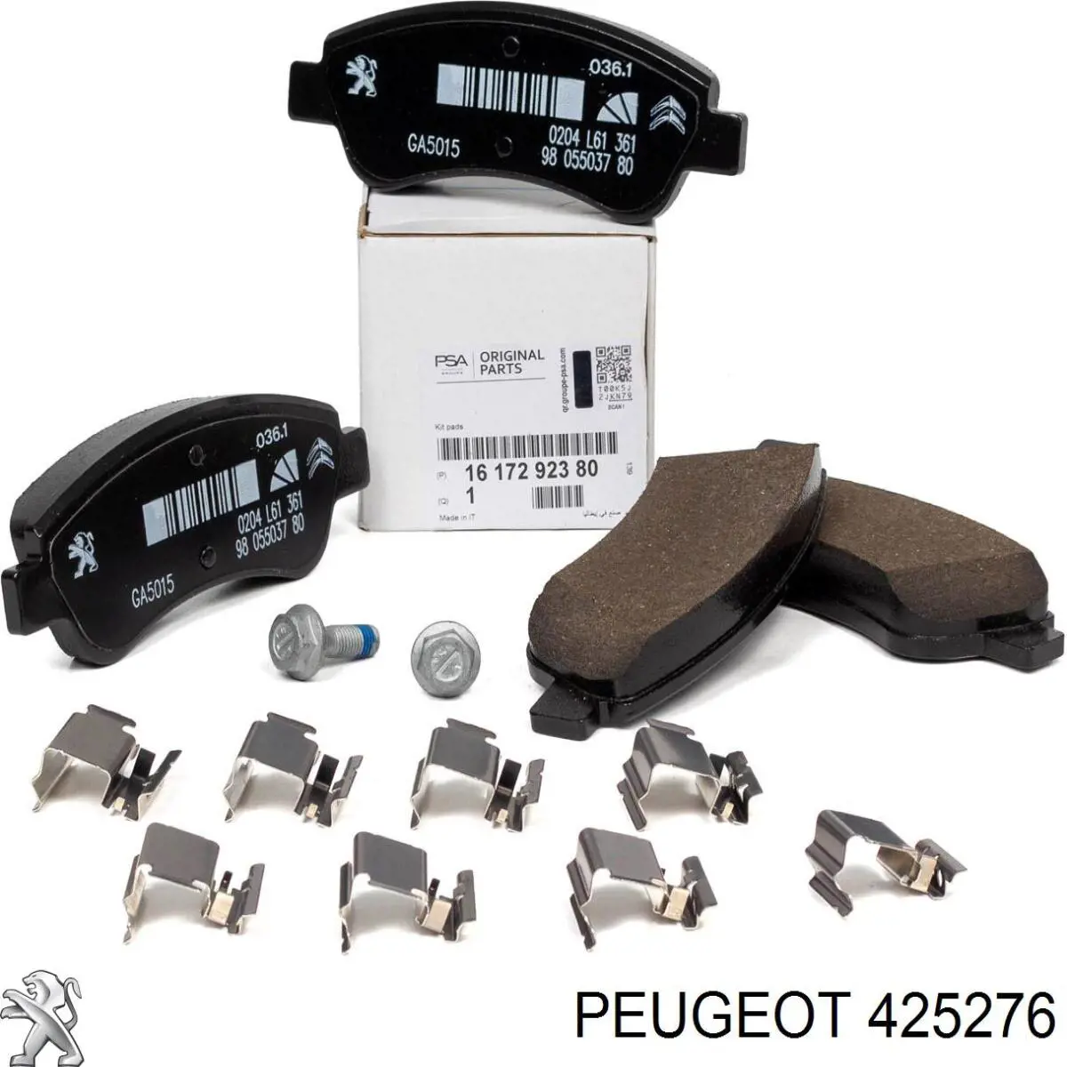 425276 Peugeot/Citroen Передні гальмівні колодки