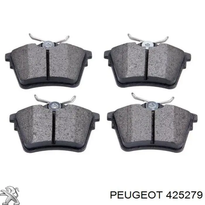 Купити 425279 Peugeot/Citroen Задні колодки