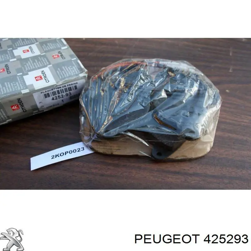 Гальмівні колодки Peugeot/Citroen 425293 ціна, від 10.14 USD