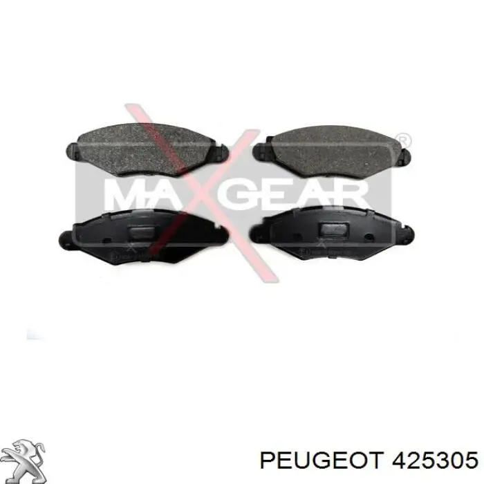 Гальмівні колодки Peugeot/Citroen 425305 ціна, від 17.58 USD