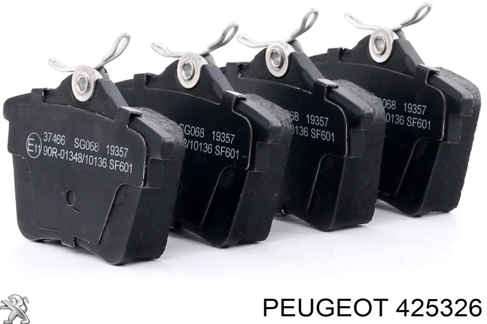Купити 425326 Peugeot/Citroen Задні колодки