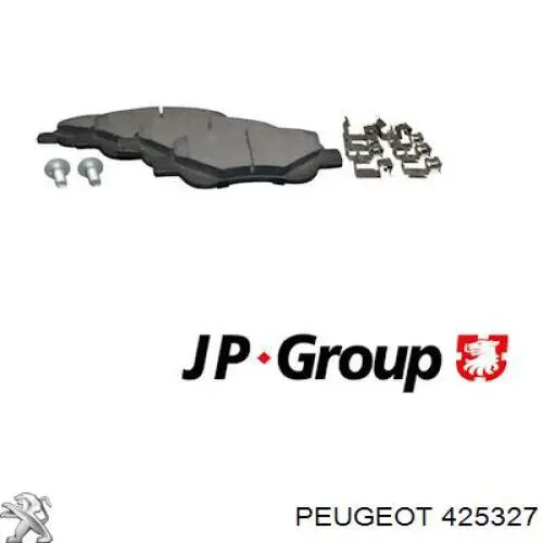 Гальмівні колодки Peugeot/Citroen 425327 ціна, від 19.95 USD