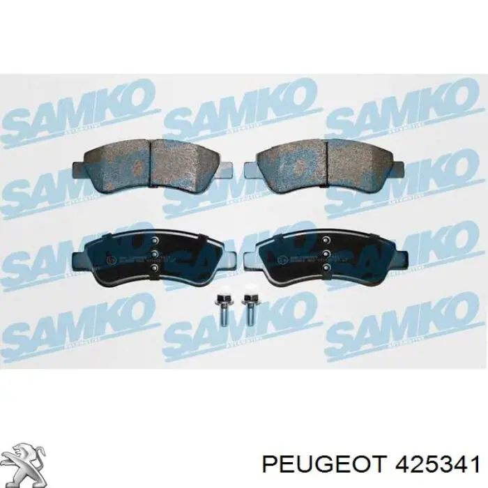 425341 Peugeot/Citroen Передні гальмівні колодки