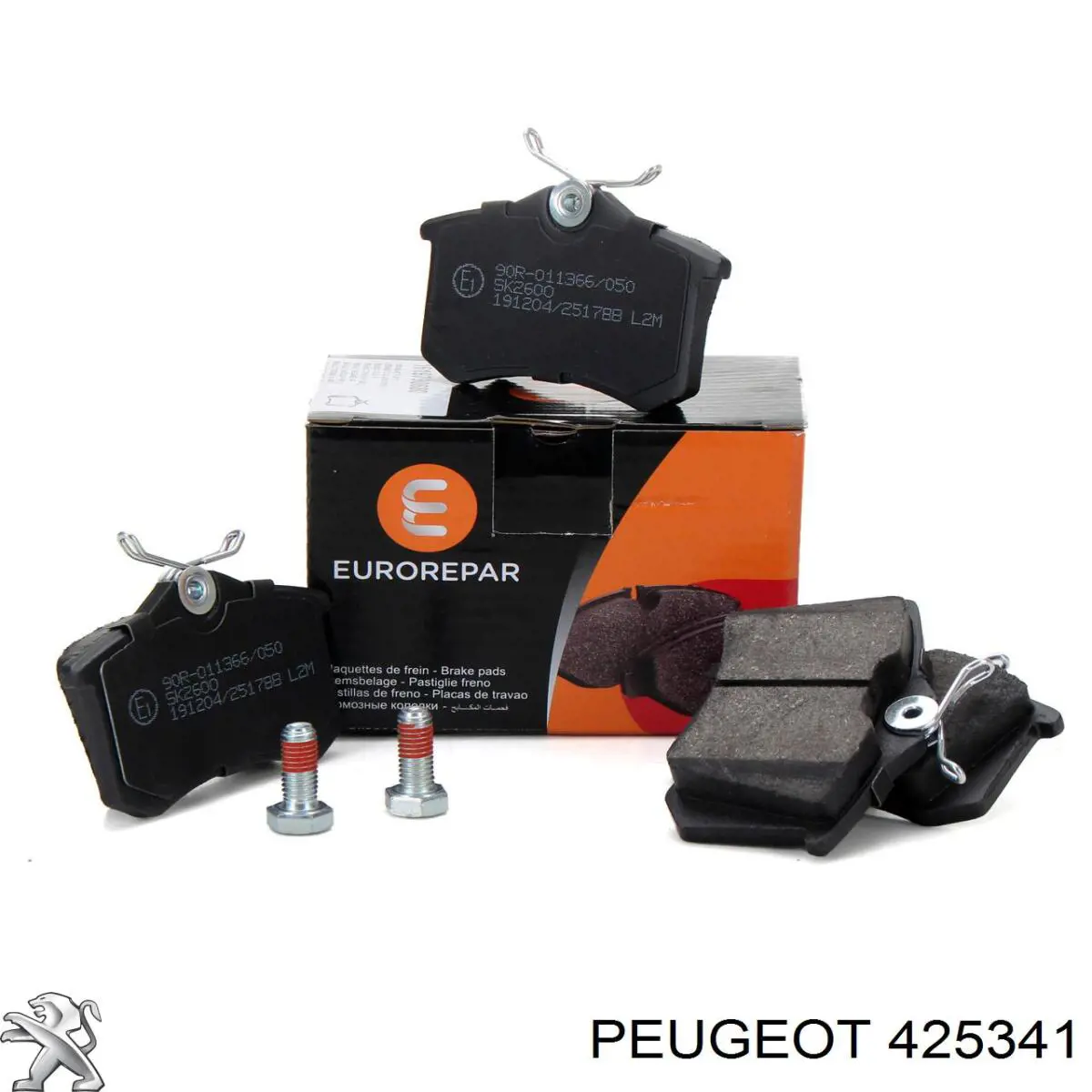 Купити 425341 Peugeot/Citroen Колодки гальмівні передні, дискові