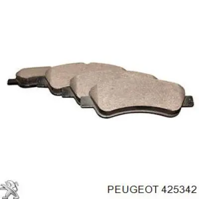 Купити 425342 Peugeot/Citroen Колодки гальмівні передні, дискові