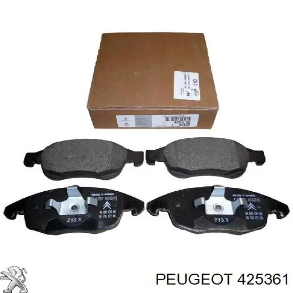 425361 Peugeot/Citroen Передні гальмівні колодки