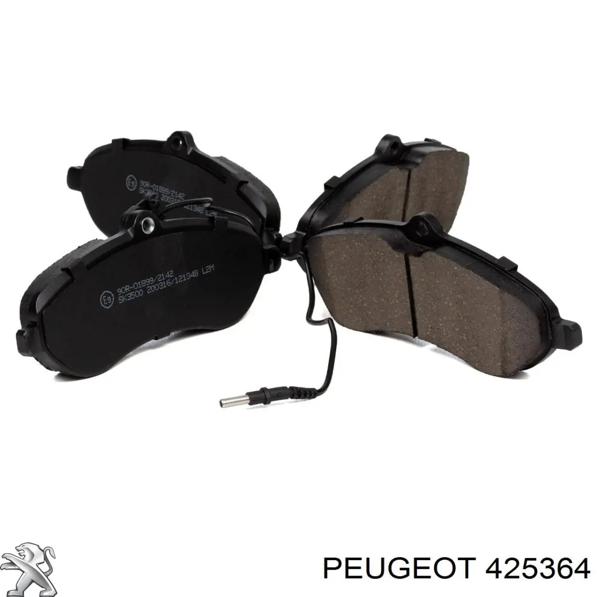 Гальмівні колодки Peugeot/Citroen 425364 ціна, від 22.32 USD