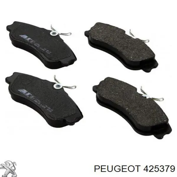 Гальмівні колодки Peugeot/Citroen 425379 ціна, від 19.15 USD