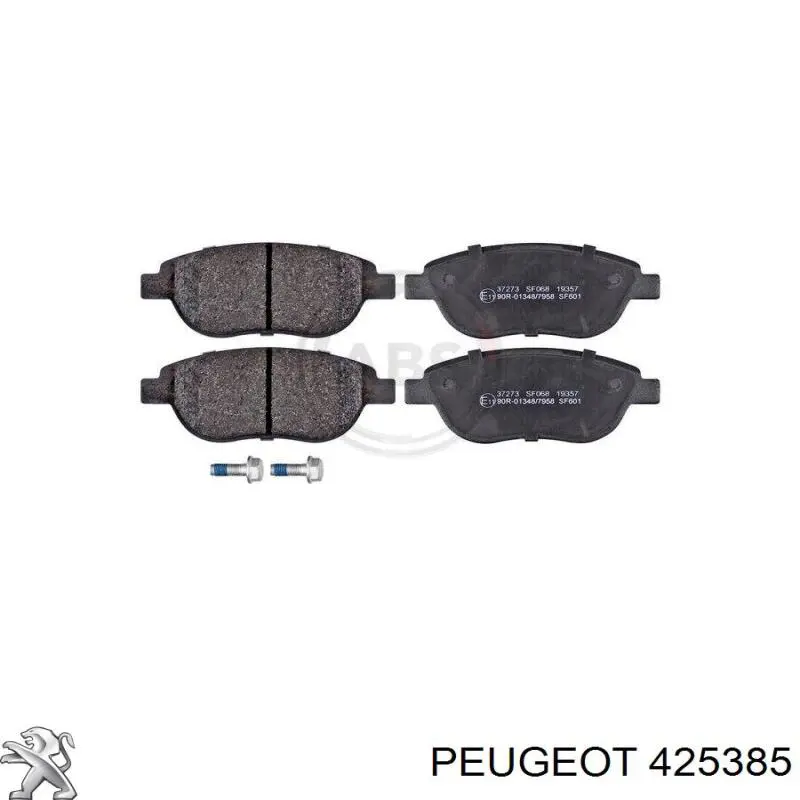 Купити 425385 Peugeot/Citroen Колодки гальмівні передні, дискові
