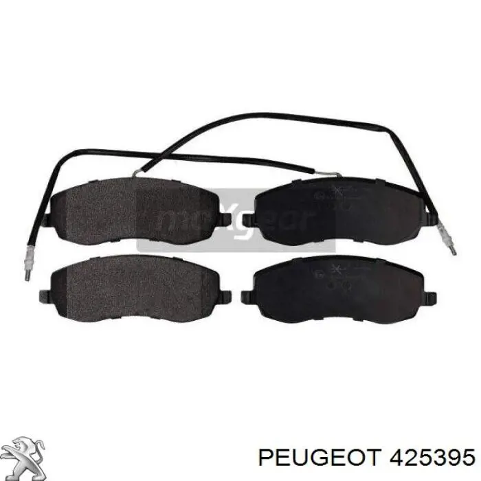 Гальмівні колодки Peugeot/Citroen 425395 ціна, від 41.44 USD