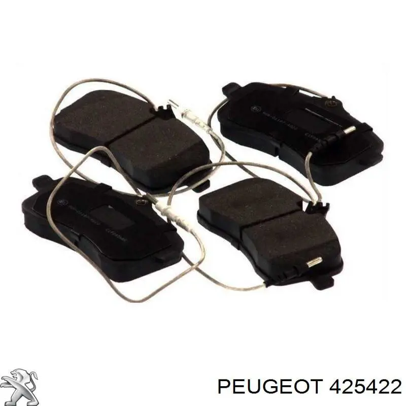 Купити 425422 Peugeot/Citroen Колодки гальмівні передні, дискові