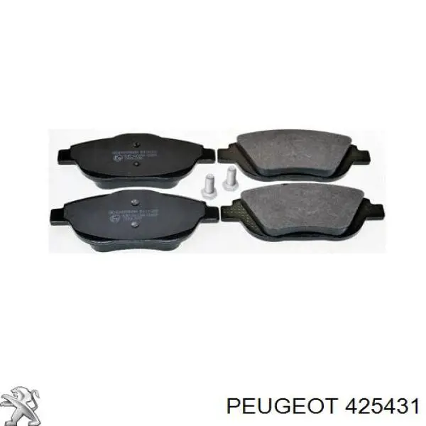 Гальмівні колодки Peugeot/Citroen 425431 ціна, від 37.79 USD