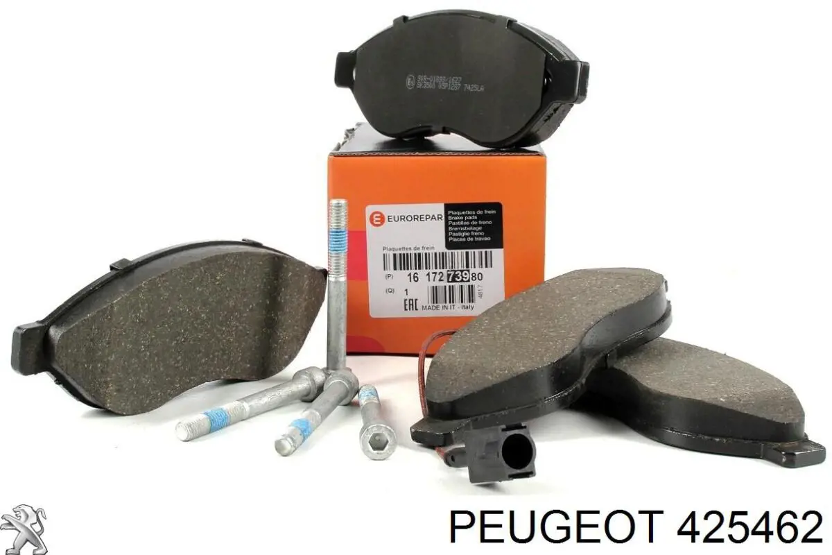 Гальмівні колодки Peugeot/Citroen 425462 ціна, від 28.49 USD