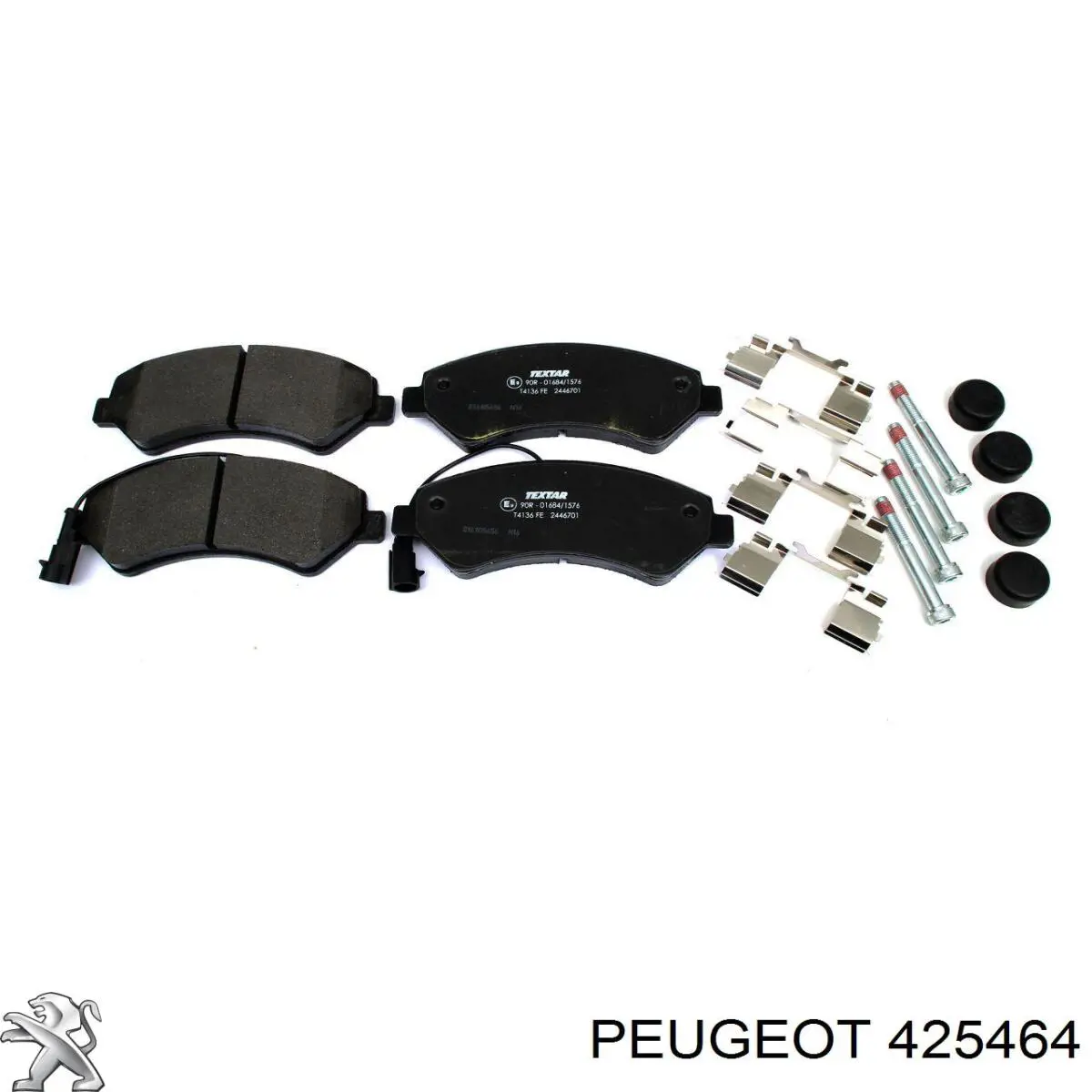 Передні тормозні колодки 425464 Peugeot/Citroen