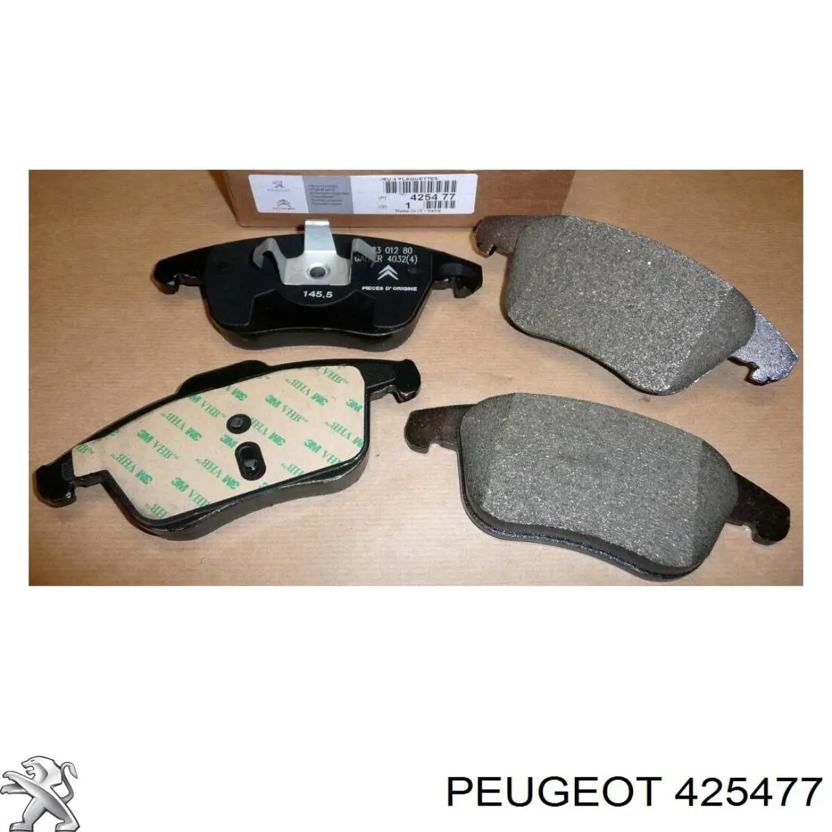 425477 Peugeot/Citroen Передні гальмівні колодки