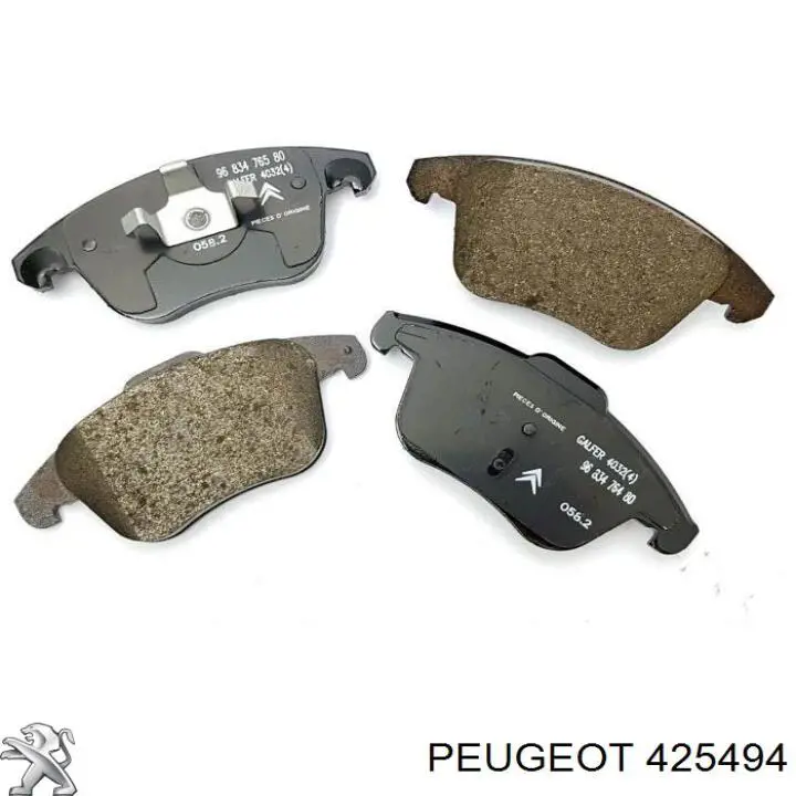 Купити 425494 Peugeot/Citroen Колодки гальмівні передні, дискові