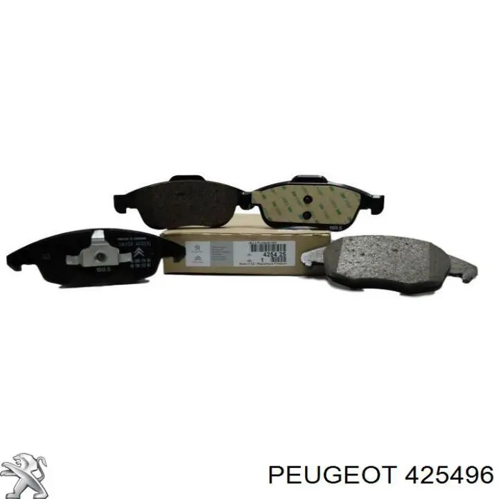 425496 Peugeot/Citroen Передні гальмівні колодки